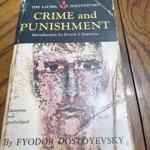 Crime and Punishment Book 1959 Vintage Edition